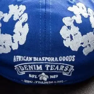 Other Blue African Diaspora Goods Denim Tears Cap Blue - 1