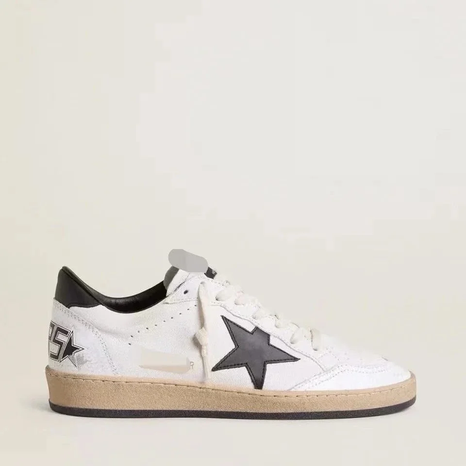 Golden Goose Golden Goose Super-Star White/Black Sneakers White - 1