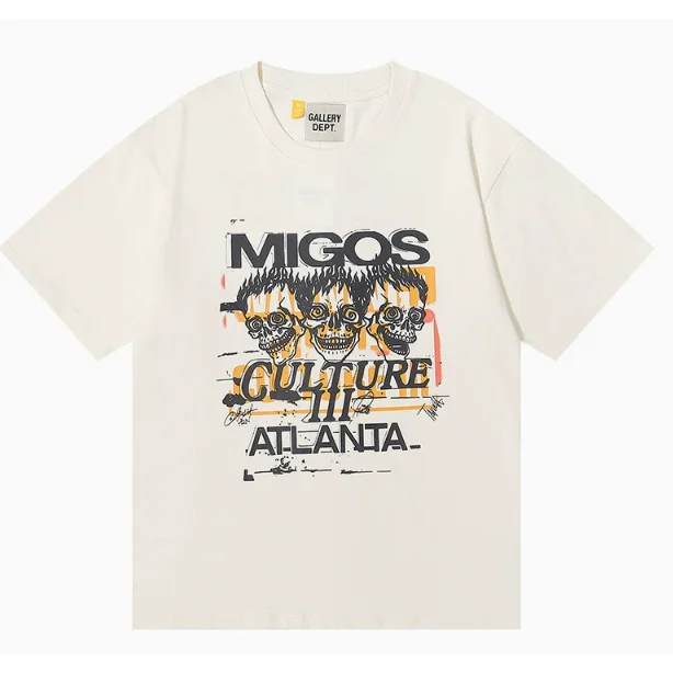 Gallery Dept. Gallery Dept. Migos Culture III Cream T-Shirt Cream - 1