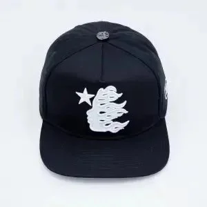 Other Black TH35 Snapback Cap with White Graphic Black - 1
