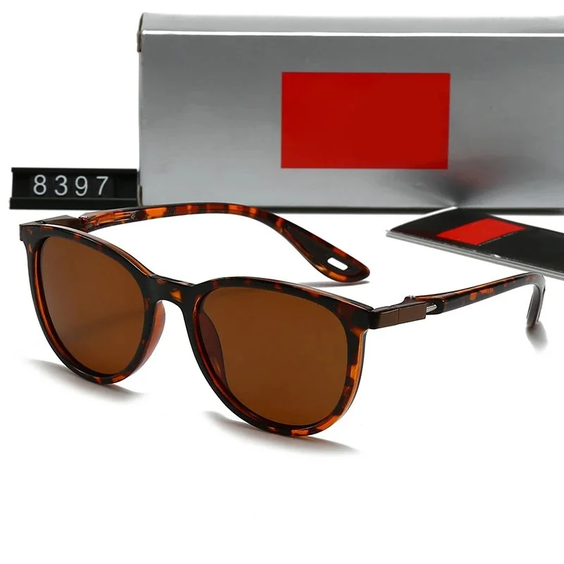 Other Unisex Tortoiseshell Brown Sunglasses Brown - 1