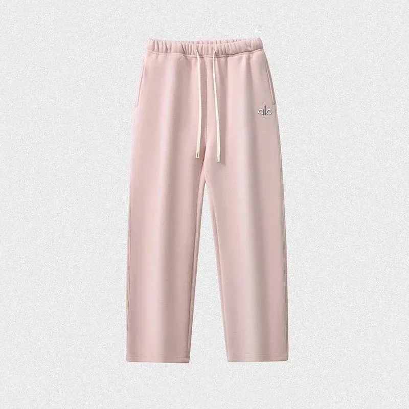 Alo Yoga Alo Yoga Pink Solid Sweatpants Pink - 1