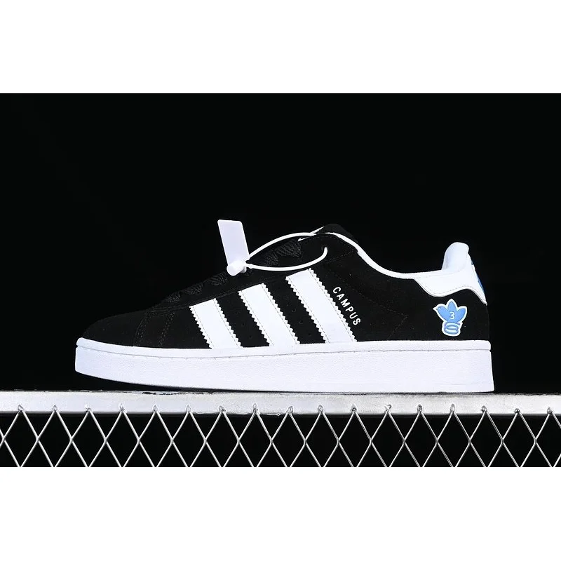 Adidas Adidas Campus Black/White Sneakers Black - 1