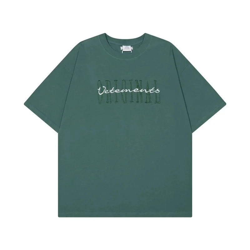 Vetements Vetements Original Green T-Shirt Green - 1