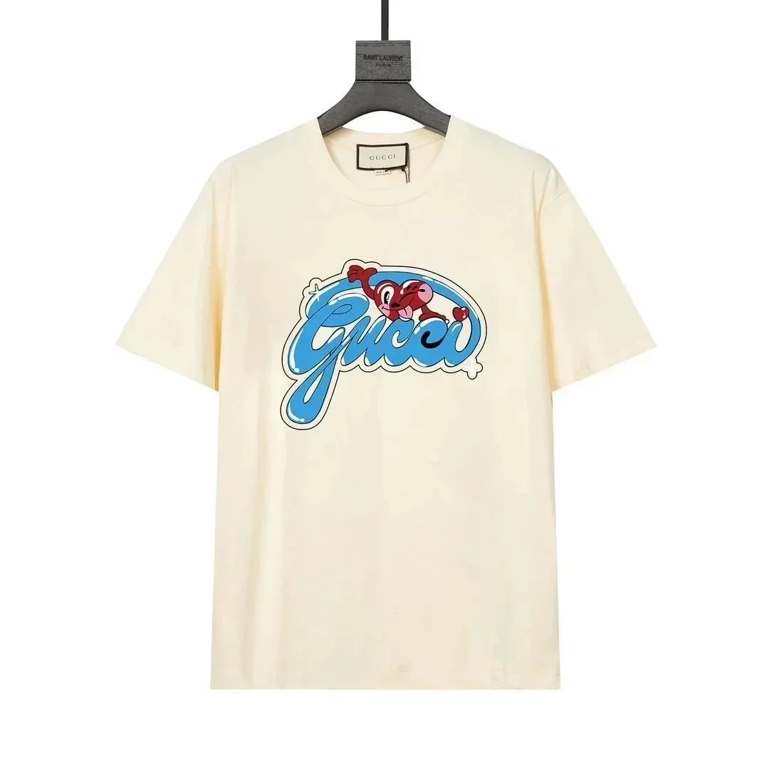 Gucci Gucci Cream Monkey Graphic T-Shirt Cream