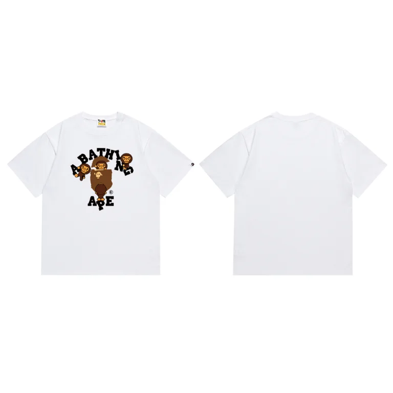 A Bathing Ape A Bathing Ape Baby Milo White T-Shirt White - 1