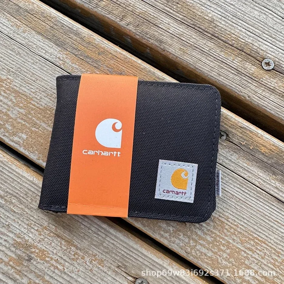 Carhartt Carhartt Black Short Wallet Black
