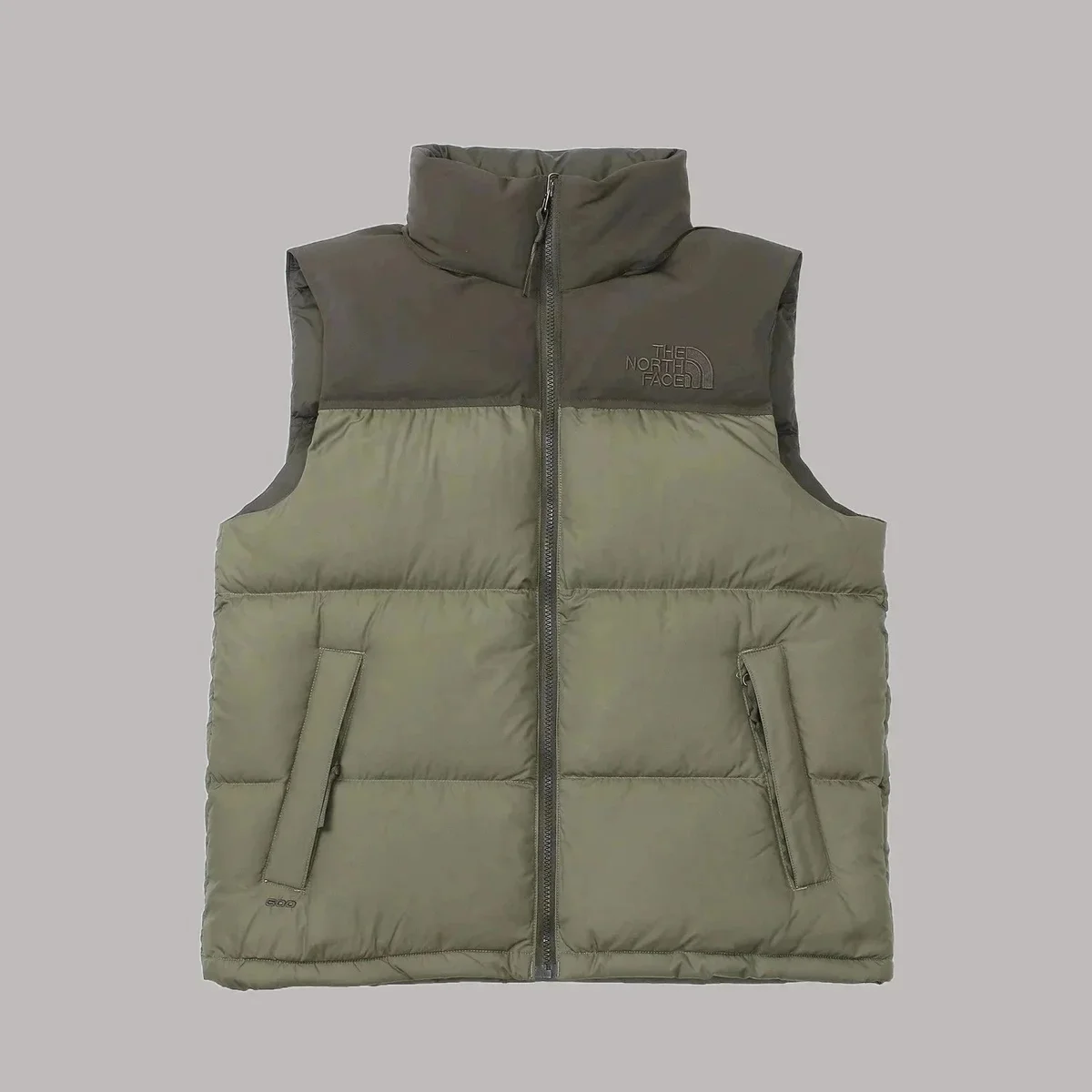 The North Face The North Face Nuptse TNF069 Olive Green Vest Green - 1