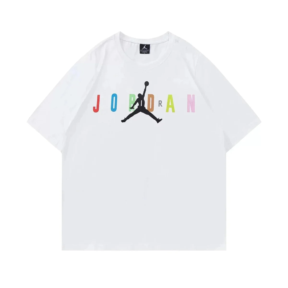 Jordan Jordan Multi-Color Jumpman T-Shirt White White - 1