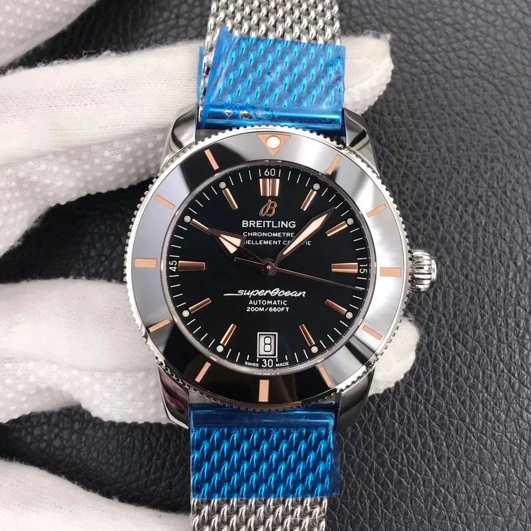 Breitling Breitling Superocean Automatic Black/Blue Watch Black