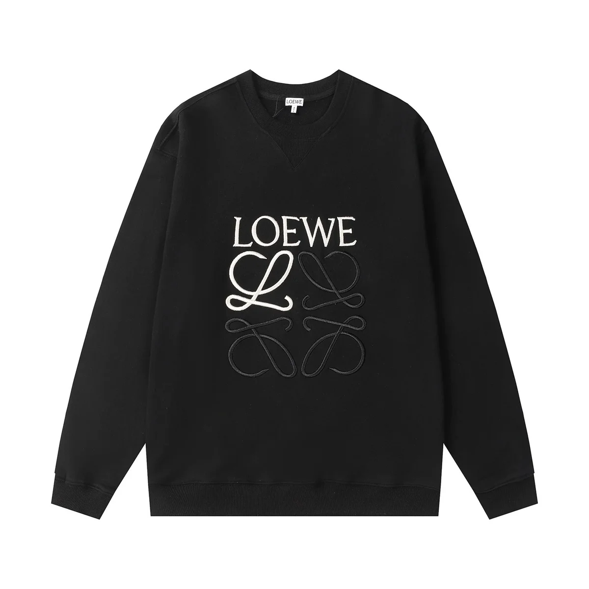 Loewe Loewe Anagram Black/White Sweatshirt Black - 1