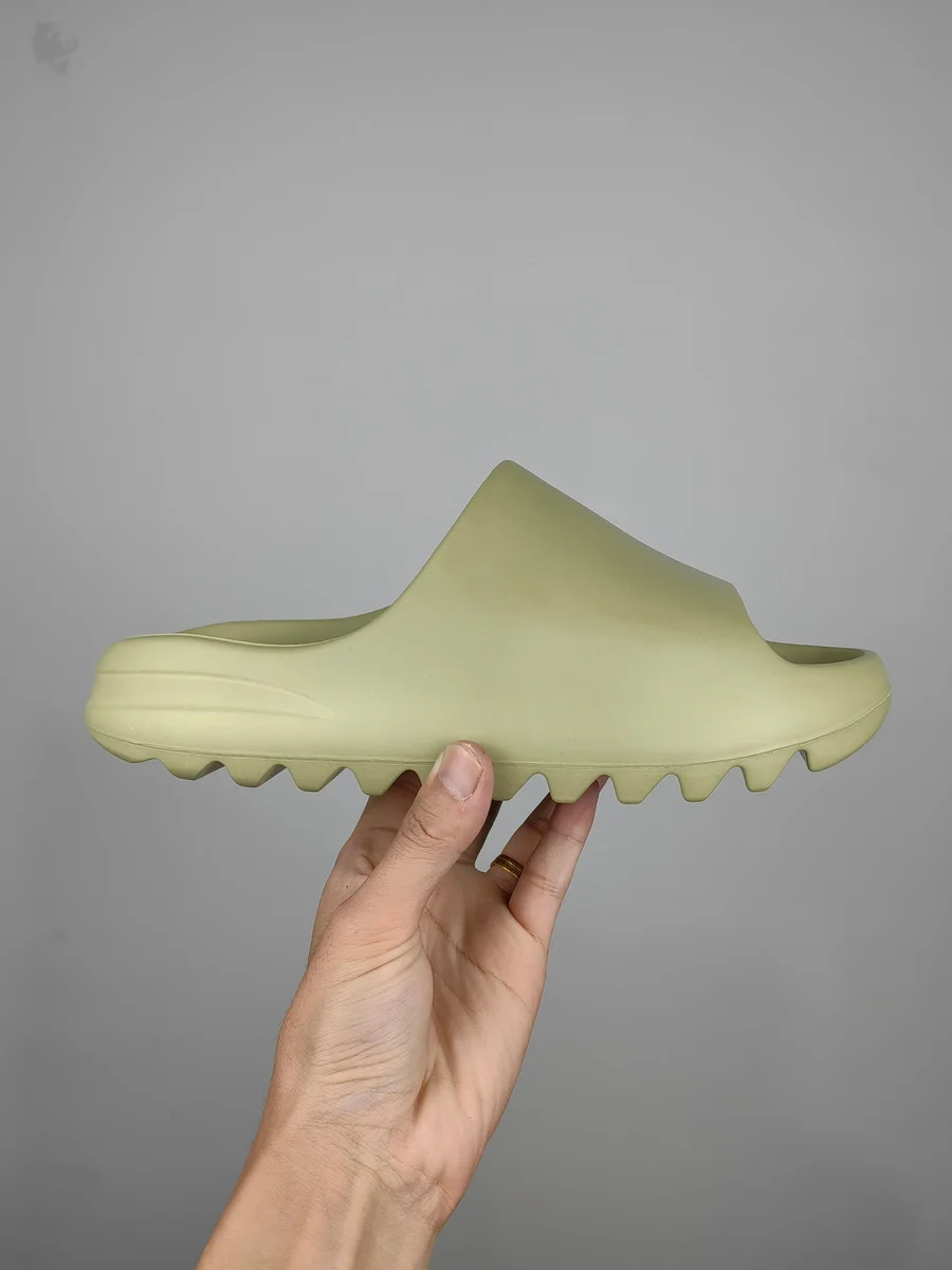 Other Bean Green Yeezy Slide Sandal Green - 1