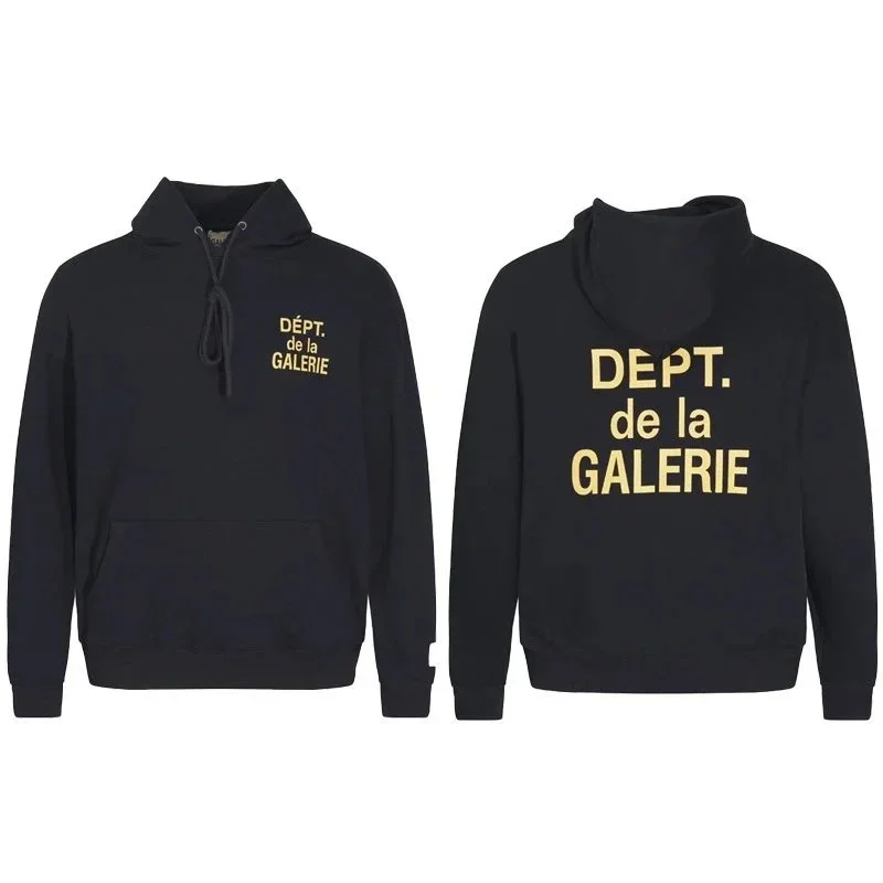 Gallery Dept. Gallery Dept. DEPT. de la GALERIE Black Hoodie Black - 1