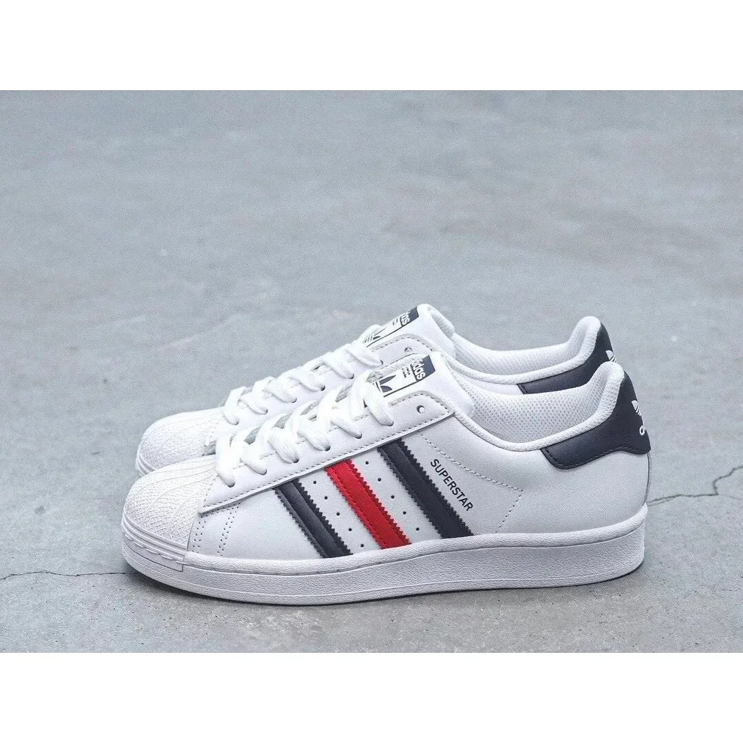 Adidas Adidas Superstar White/Black/Red Sneakers White