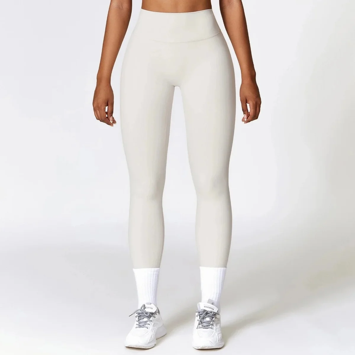 Other Pearl Grey Leggings Yoga Pants Grey - 1