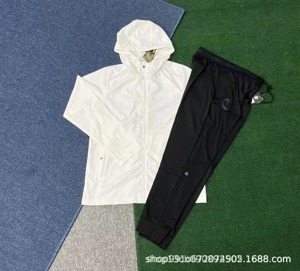 Other White & Black Tracksuit Set White - 1