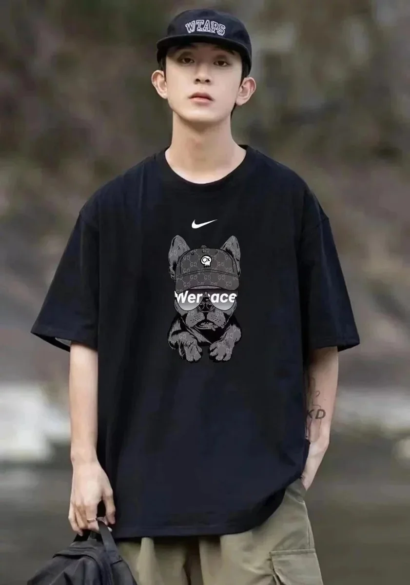 Nike Nike Black Hat Dog 002 Graphic T-Shirt Black