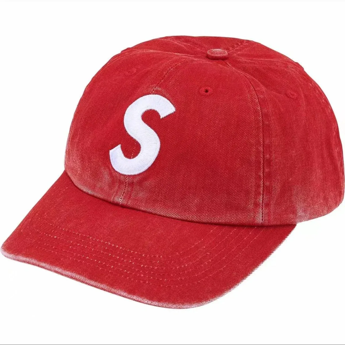Supreme Supreme Box Logo H036 Red Cotton Cap Red