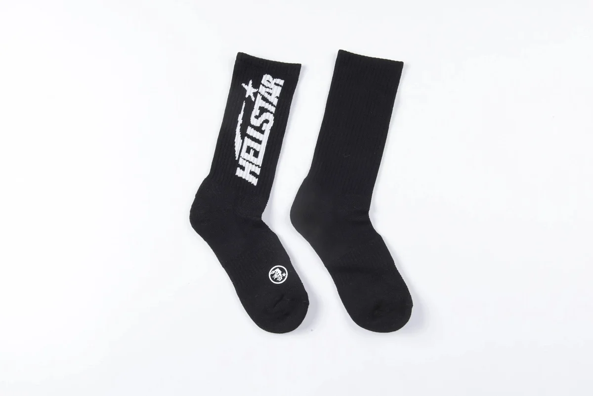 Hellstar Hellstar Studios Black/White Socks Black - 1