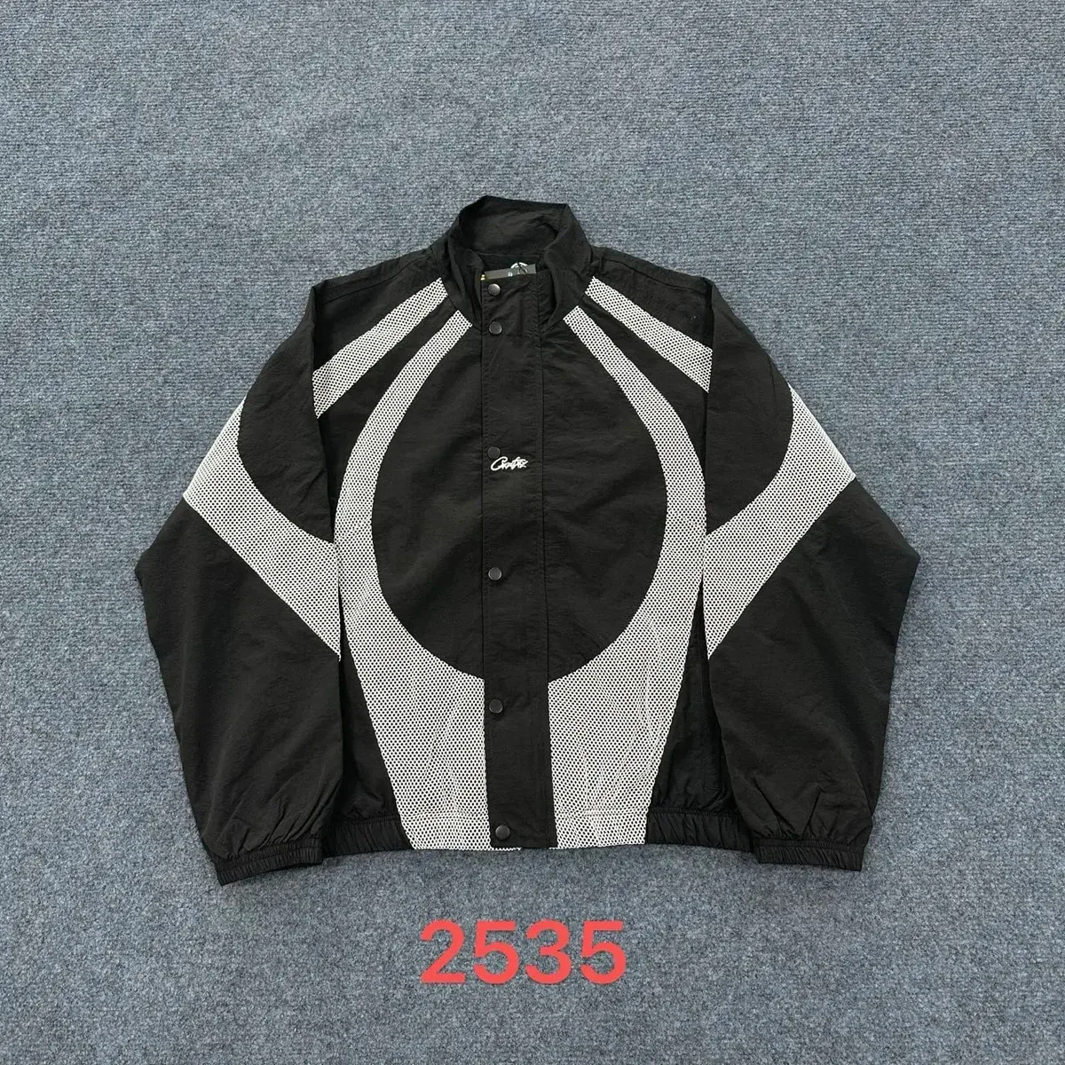 Other Black and White Cubic Jacket Black - 1