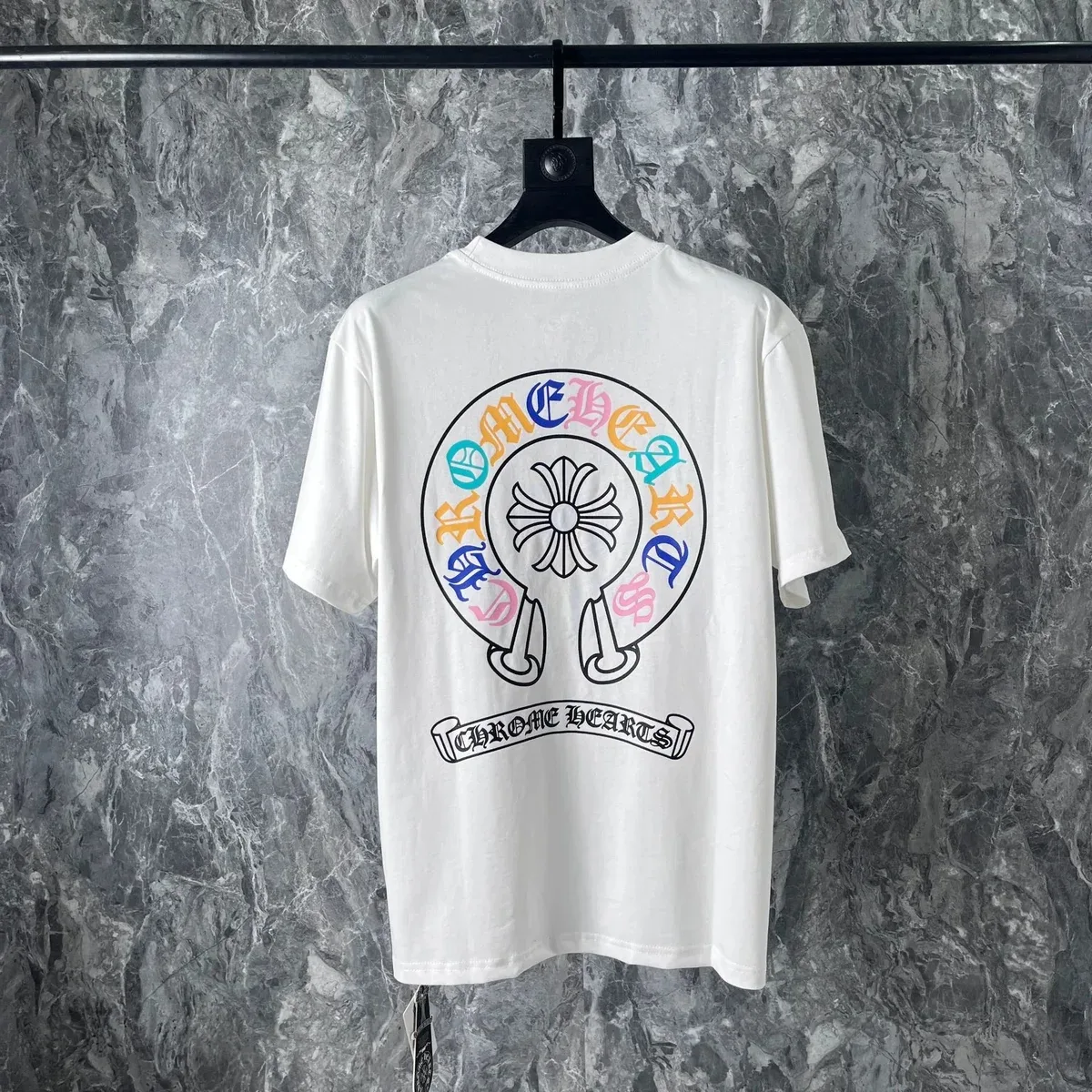 Chrome Hearts Chrome Hearts CH Cross K6135 White T-Shirt White