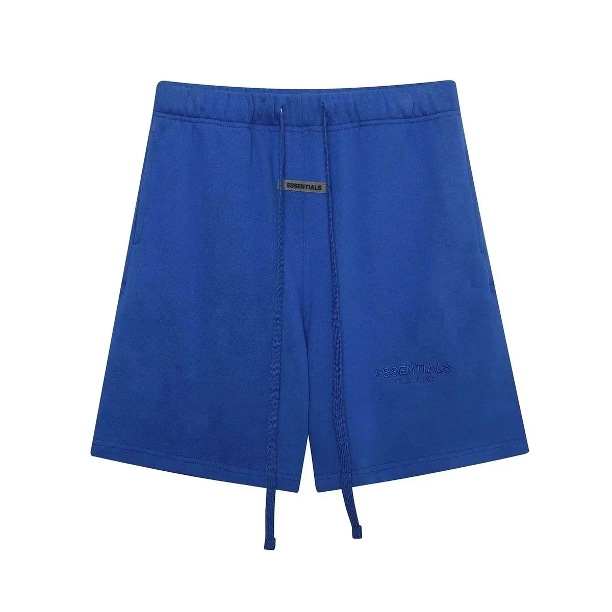 Fear of God Fear of God Essentials Royal Blue Shorts Blue - 1