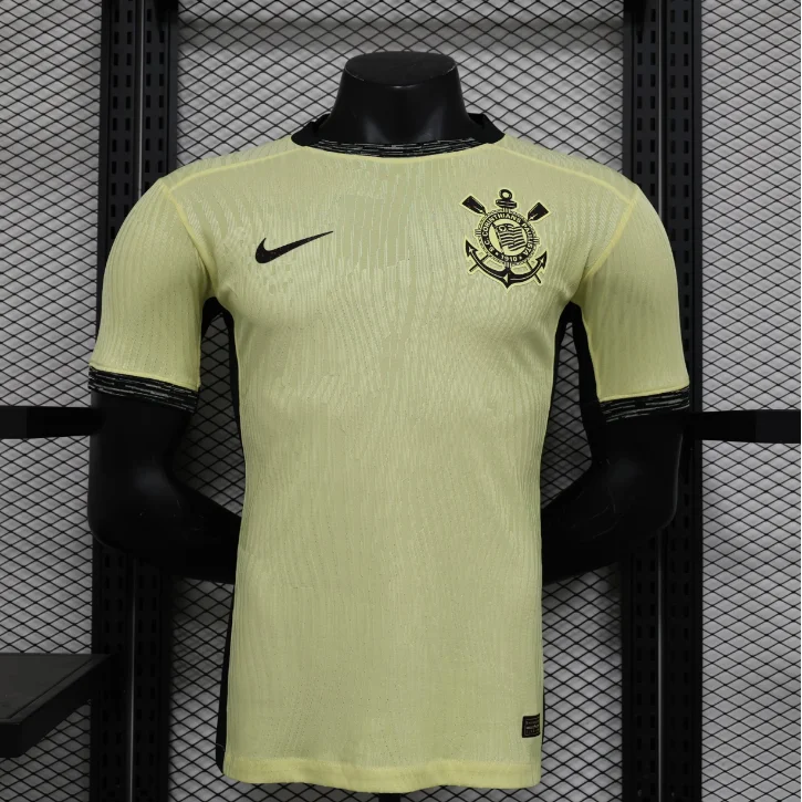 Nike Nike Corinthians Yellow Home Jersey Yellow - 1