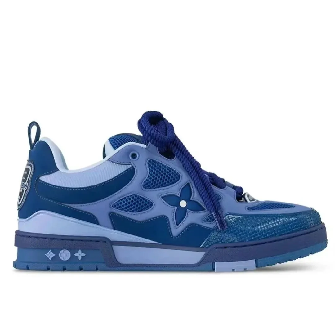 Louis Vuitton Louis Vuitton LV Trainer Blue Star Sneakers Blue