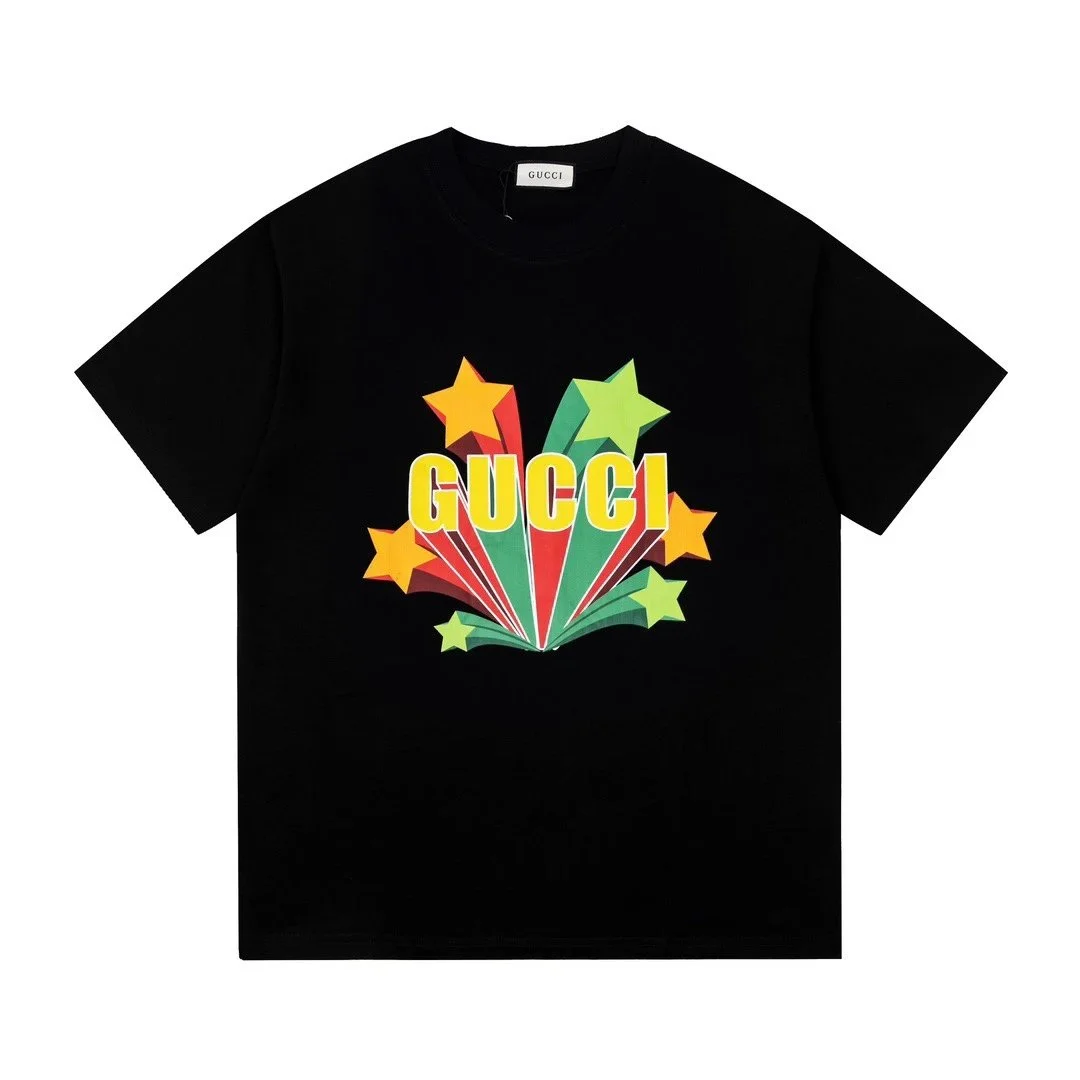 Gucci Gucci Classic Logo Black T-Shirt Black - 1