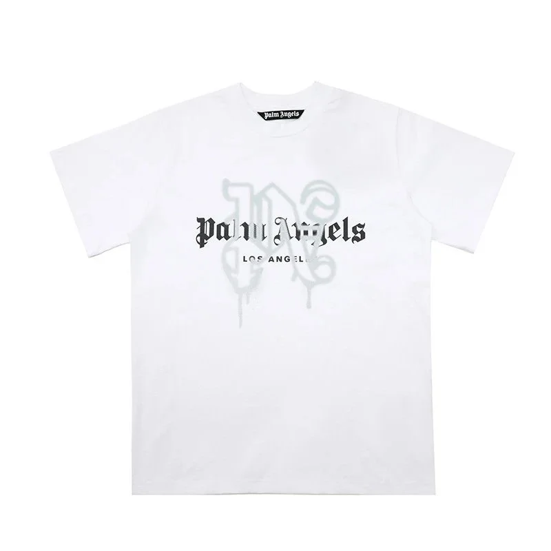Palm Angels Palm Angels White 'Los Angeles' Graphic T-Shirt White - 1