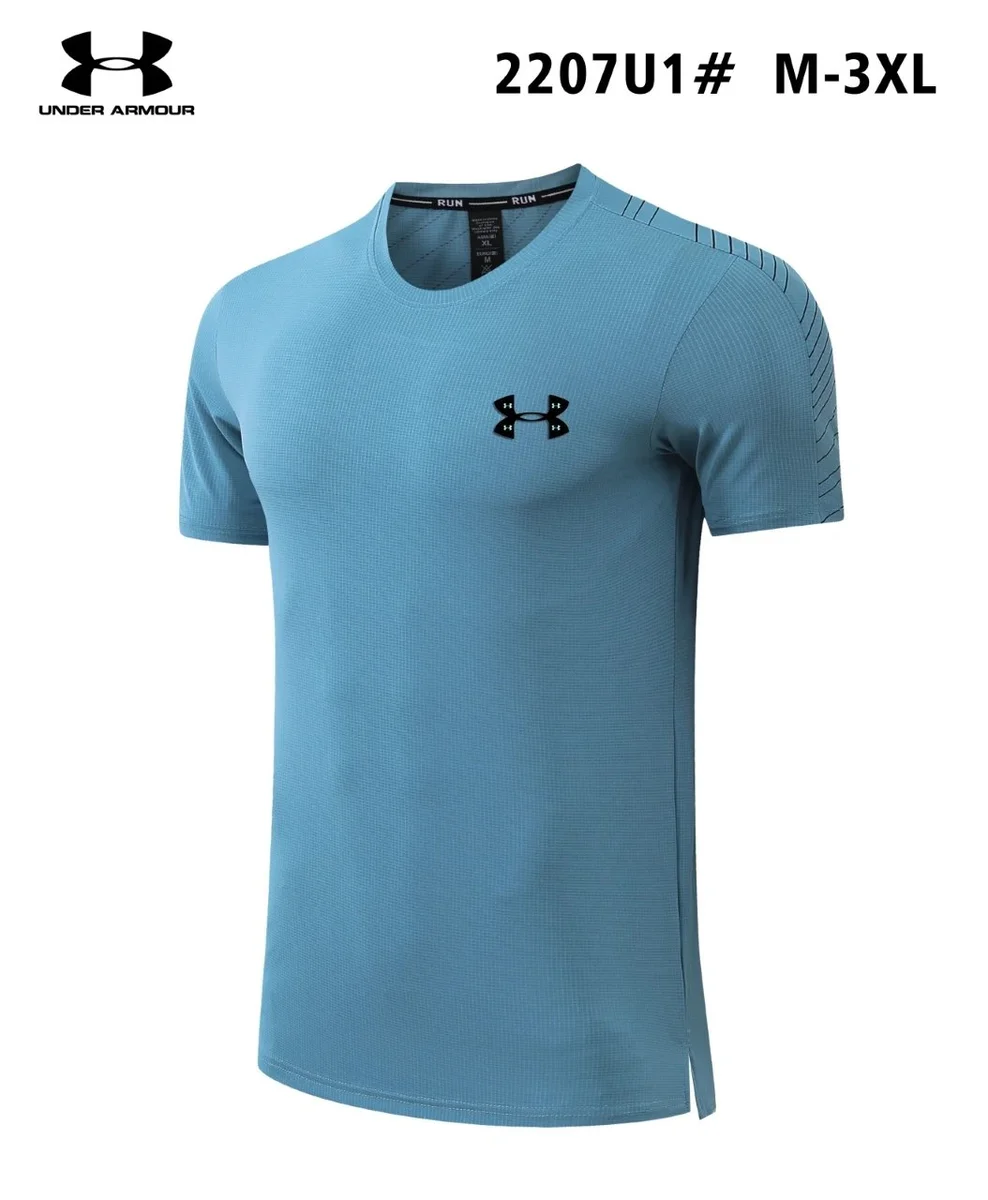 Under Armour Under Armour 2207U1# Blue T-Shirt Men Blue - 1
