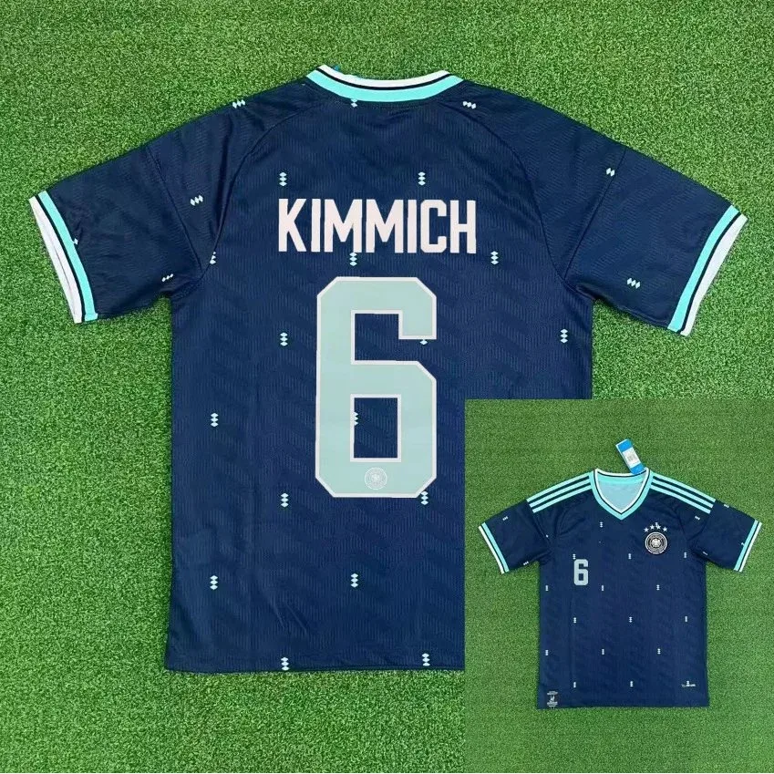Adidas Adidas Classic Football Kimmich 6 Jersey 2026 Germany Away Navy - 1