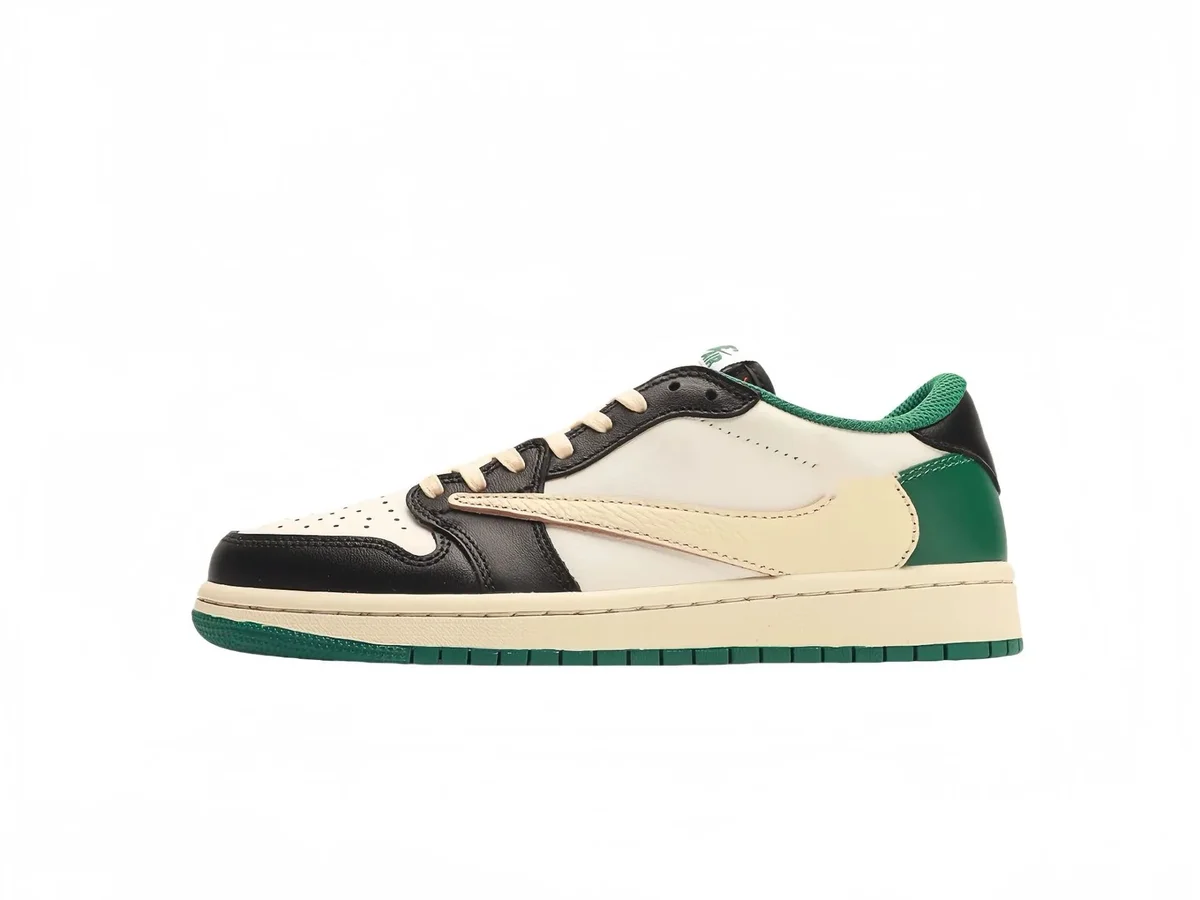 Nike Nike Air Jordan 1 Low Travis 白绿 Sneakers Green - 1