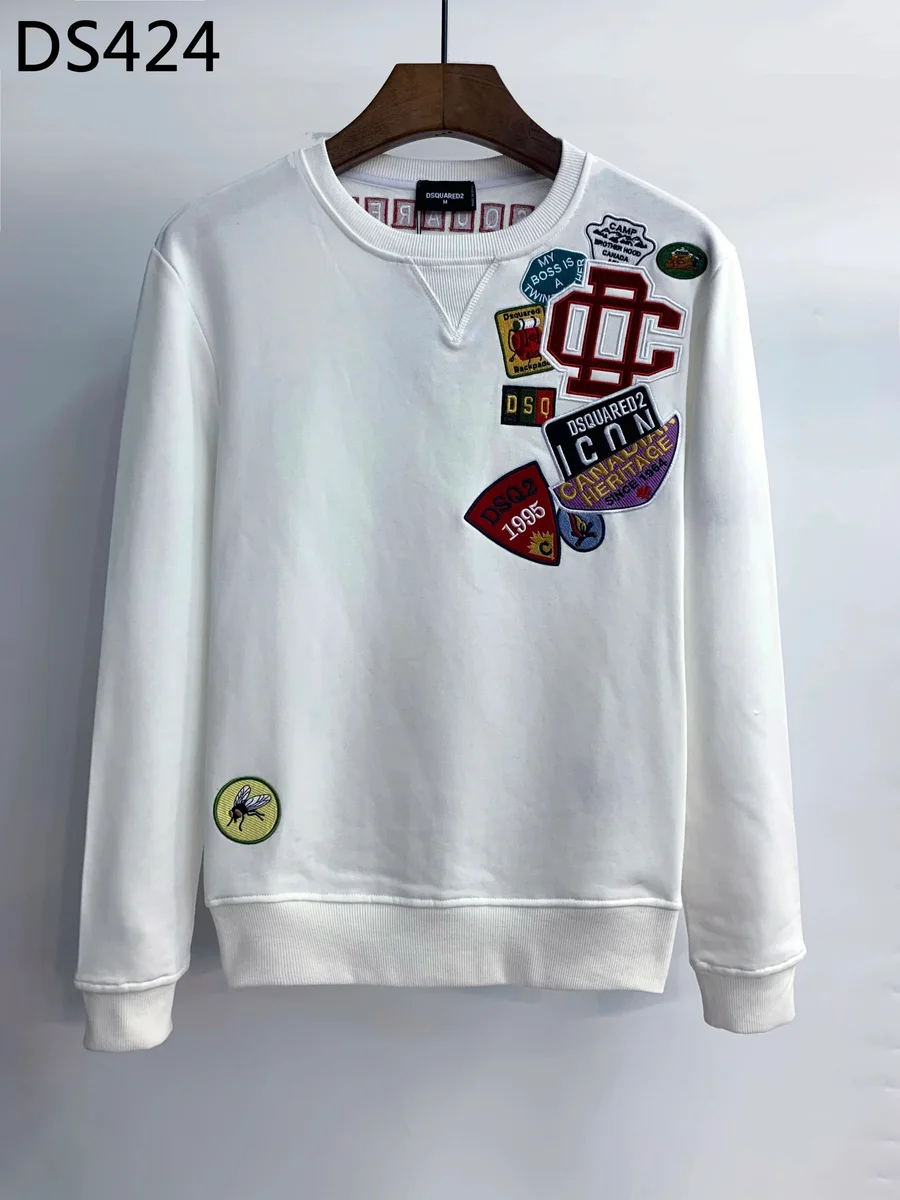 DSQUARED2 DSQUARED2 Icon T-2 White Sweatshirt White