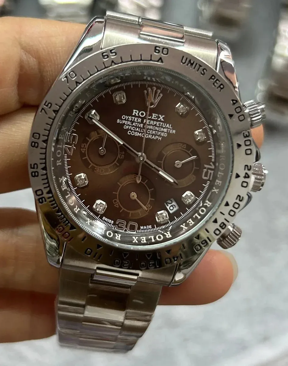 Rolex Rolex Daytona 116500LN Chocolate Dial Stainless Steel Watch Brown - 1