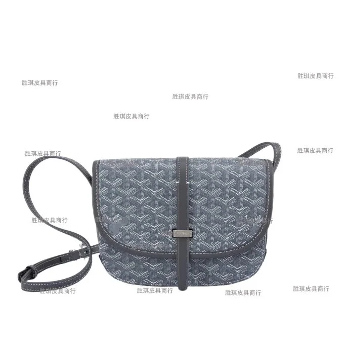 Goyard YARD Grey Crossbody Bag
