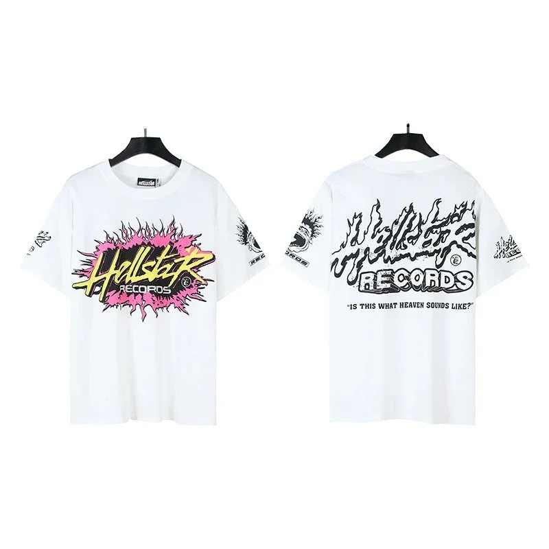 Hellstar Hellstar White 'Hellstar Records' Graphic T-Shirt White