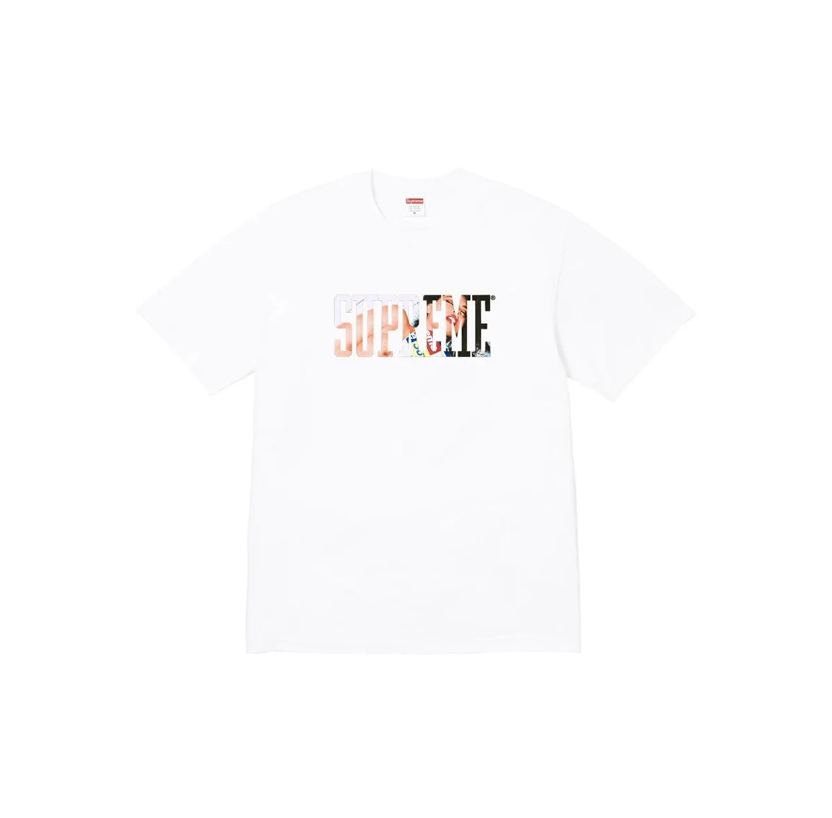 Supreme Supreme Wheaties Box Logo White T-Shirt White - 1