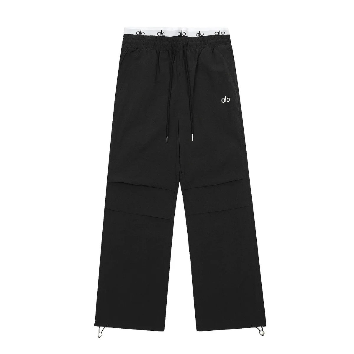 Alo Solid Black Cargo Pants listing photo