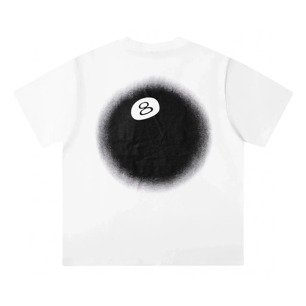 Other White 8-Ball Graphic T-Shirt White - 1
