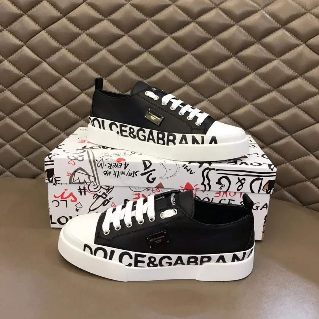 Dolce & Gabbana Dolce & Gabbana Dolce & Gabbana Black/White Sneakers Black