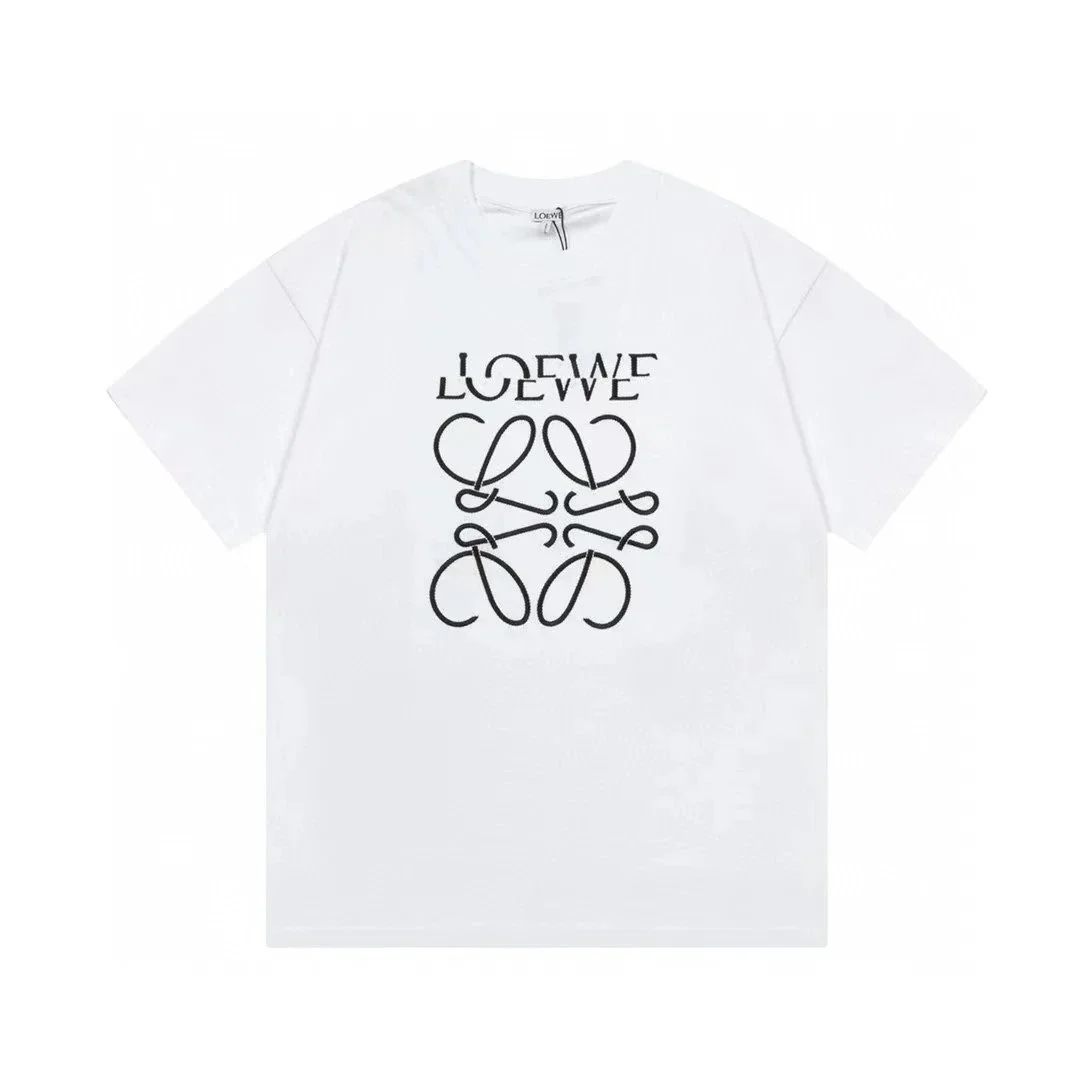 Loewe Loewe Anagram White T-Shirt White - 1
