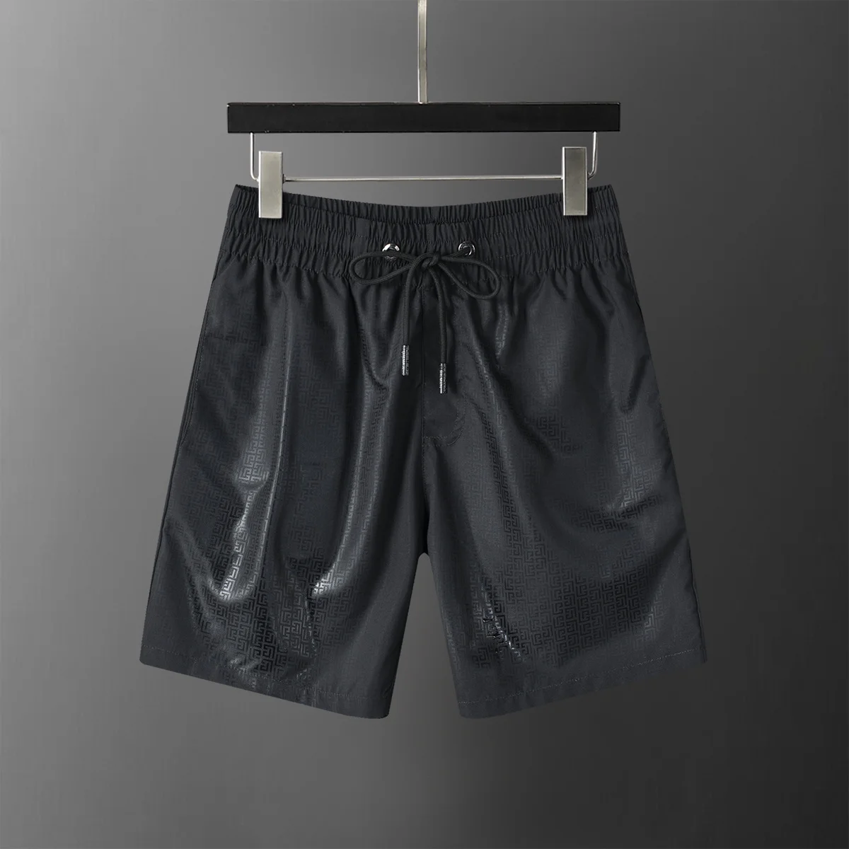 Other Black遇水显log-LOE-WE Shorts Black - 1