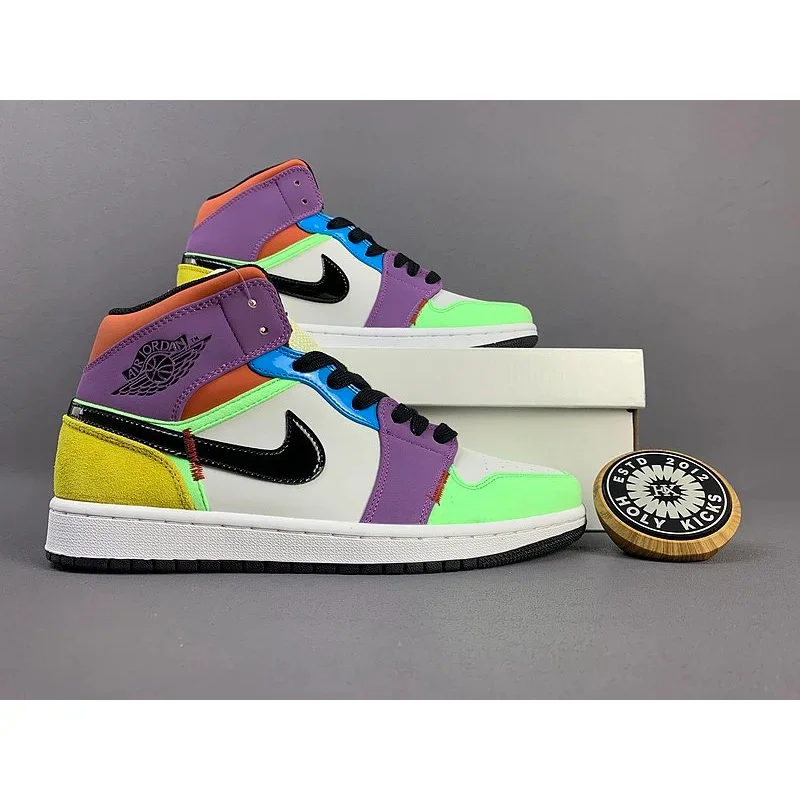 Nike Nike Air Jordan 1 Mid 'Parade' Sneakers Multicolor - 1