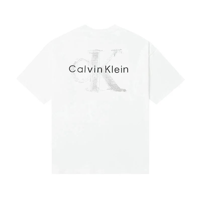 Calvin Klein Calvin Klein Monogram T-Shirt White T-Shirts White - 1