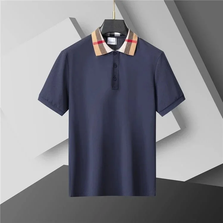Burberry Burberry Vintage Check Navy Polo Shirt Navy