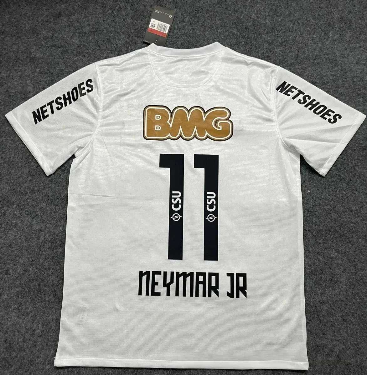 Nike Nike Neymar Jr. Santos Home White 11 Jersey White - 1
