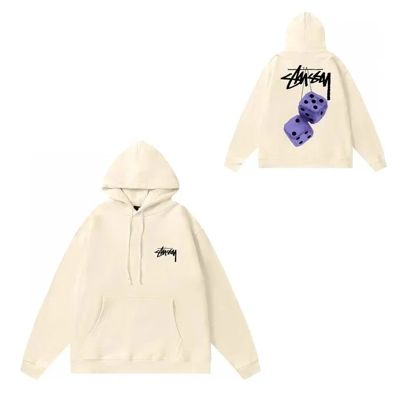 Stussy Stussy Basic Logo Hoodie Cream Cream - 1
