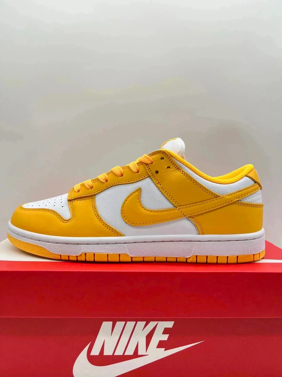 Nike Nike Dunk Low Sail/Yellow Ochre Sneakers Yellow - 1