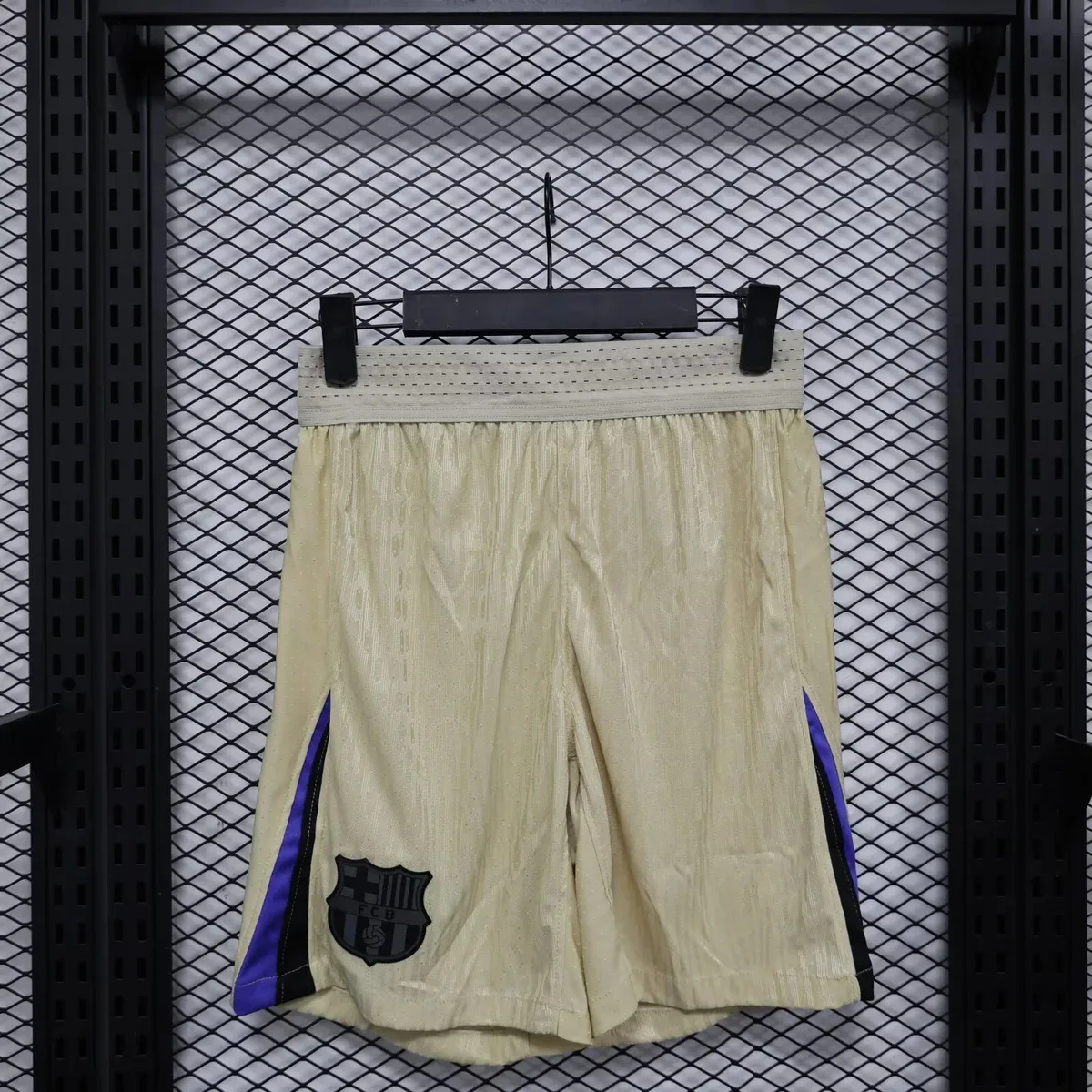 Other FCB 25-26 Barcelona Away Shorts Beige - 1